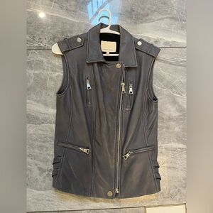Rebecca Taylor leather vest